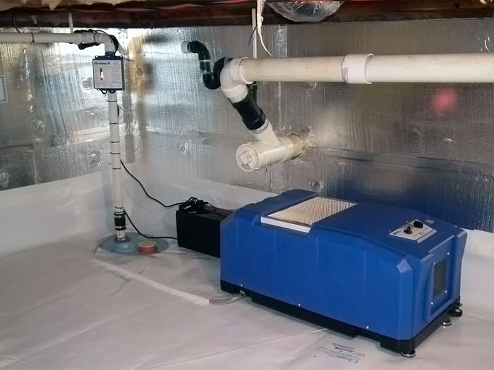 Energy Efficient Dehumidifiers in Greater Salt Lake City Basement & Crawl Space Dehumidifiers