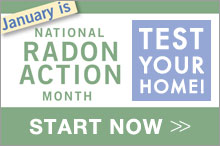 January is National Radon Action Month